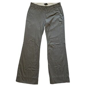 Banana‎ Republic Wide Leg Bootcut Chino Slacks Khaki Size 6